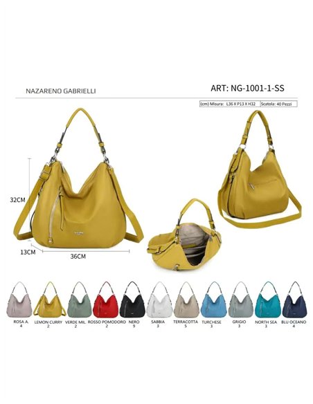 Bolso hobo nylon