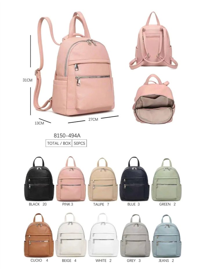 Compact city backpack