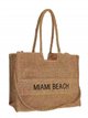 Bolso shopper rafia Miami Beach