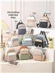 Mochila casual bloques de color
