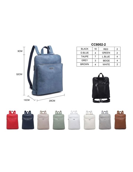 Mochila urbana minimalista