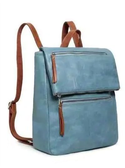 Mochila casual con solapa 2