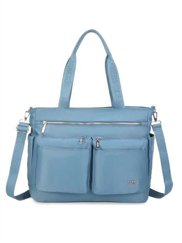 Bolsa de nylon com vários bolsos