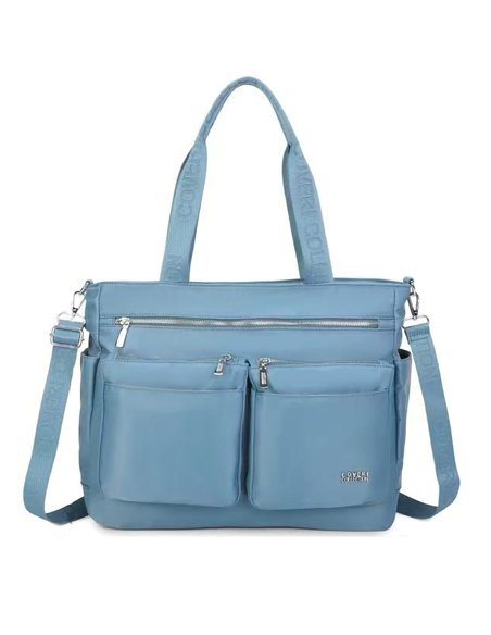 Bolsa de nylon com vários bolsos