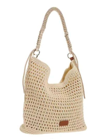 Bolso hobo de crochet boho