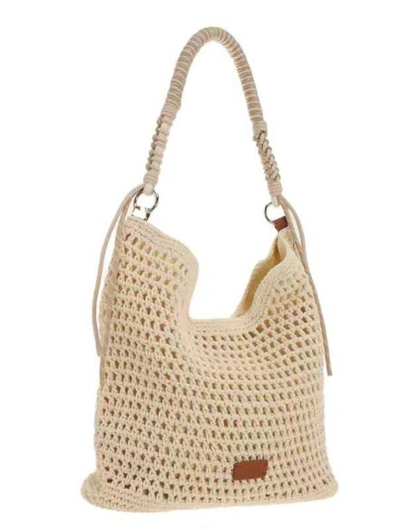 Bolso hobo de crochet boho