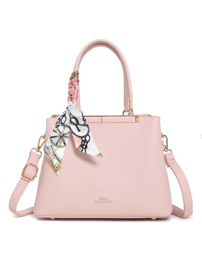 Bolso de mano elegante con pañuelo