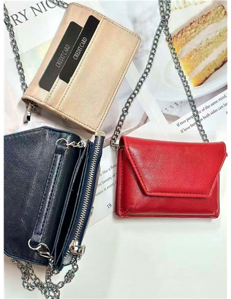 Mini bolso sobre con cadena