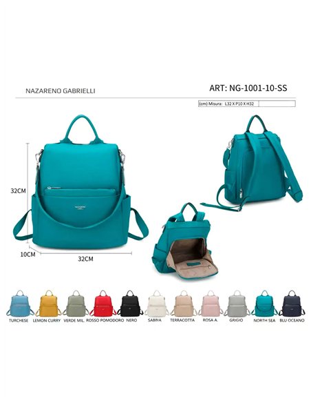 Zaino antifurto in nylon