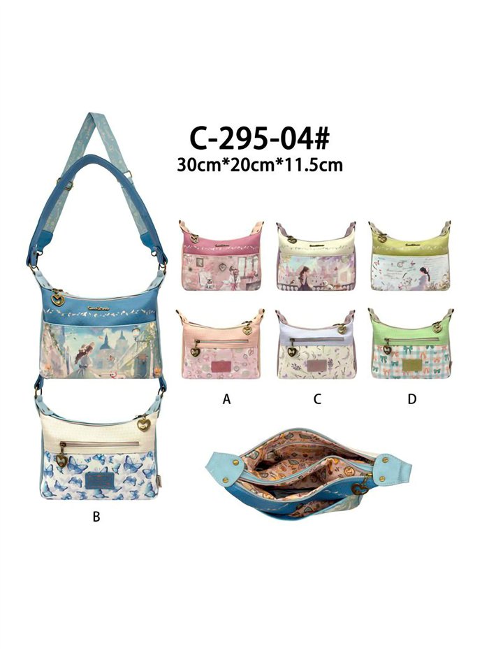 Bolsa hobo estampada