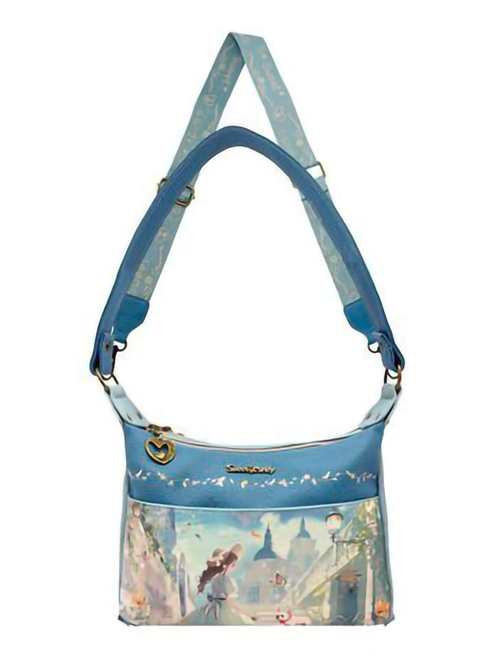 Bolsa hobo estampada