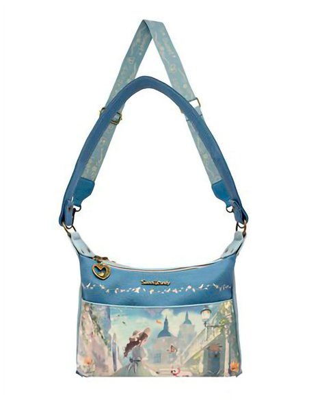 Bolsa hobo estampada