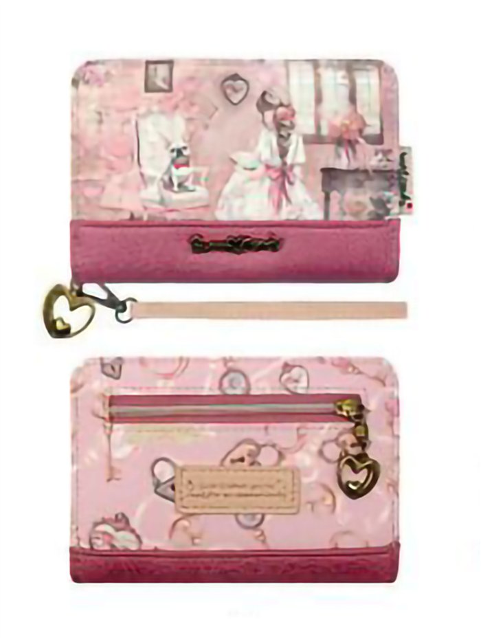 petit portefeuille imprimé