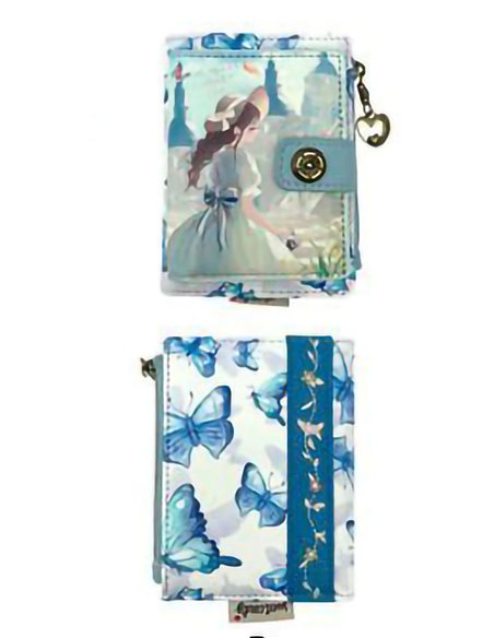 Monedero estampado muñeca