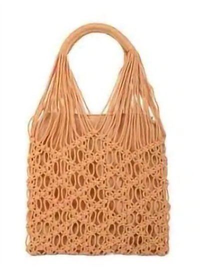 bolsa de crochê vazada