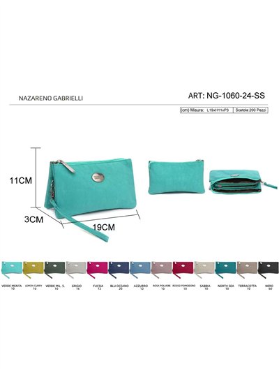 Monedero nylon triple compacto 2