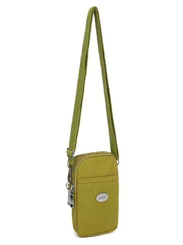 Mini bolso porta móvil nylon multibolsillos