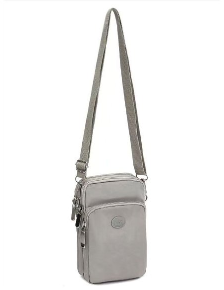 Mini bolso porta móvil nylon compacto