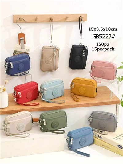 Monedero nylon compacto 2