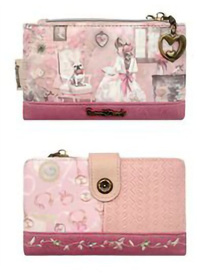 Portefeuille imprimé moyen