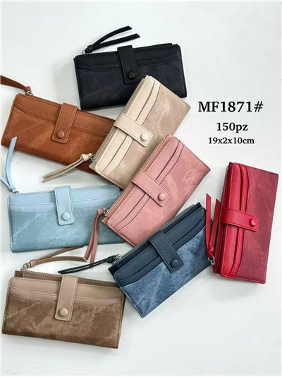 Billetero largo bicolor 2