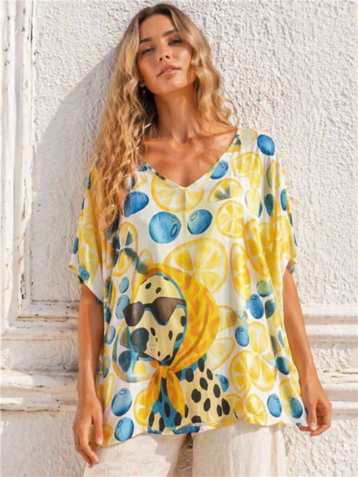 T-shirt imprimé oversize