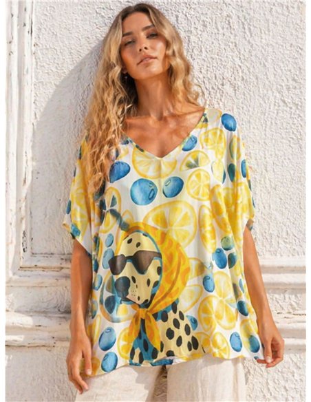 T-shirt imprimé oversize