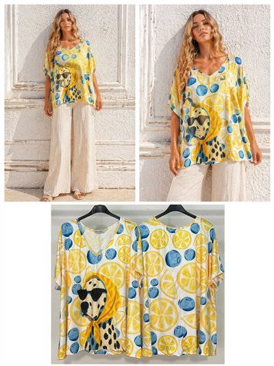 T-shirt imprimé oversize 2