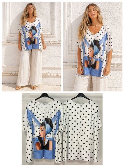 T-shirt imprimé oversize 2