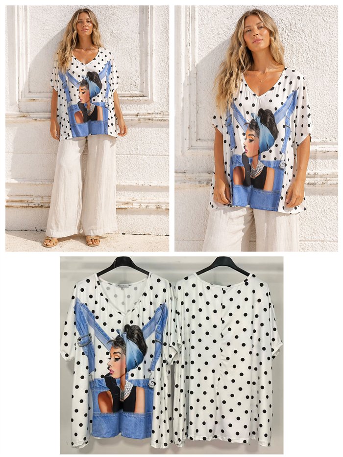 T-shirt imprimé oversize