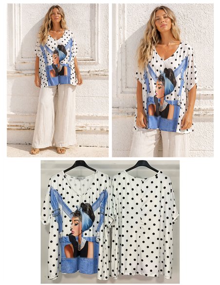 T-shirt imprimé oversize