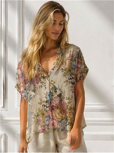 Floral blouse