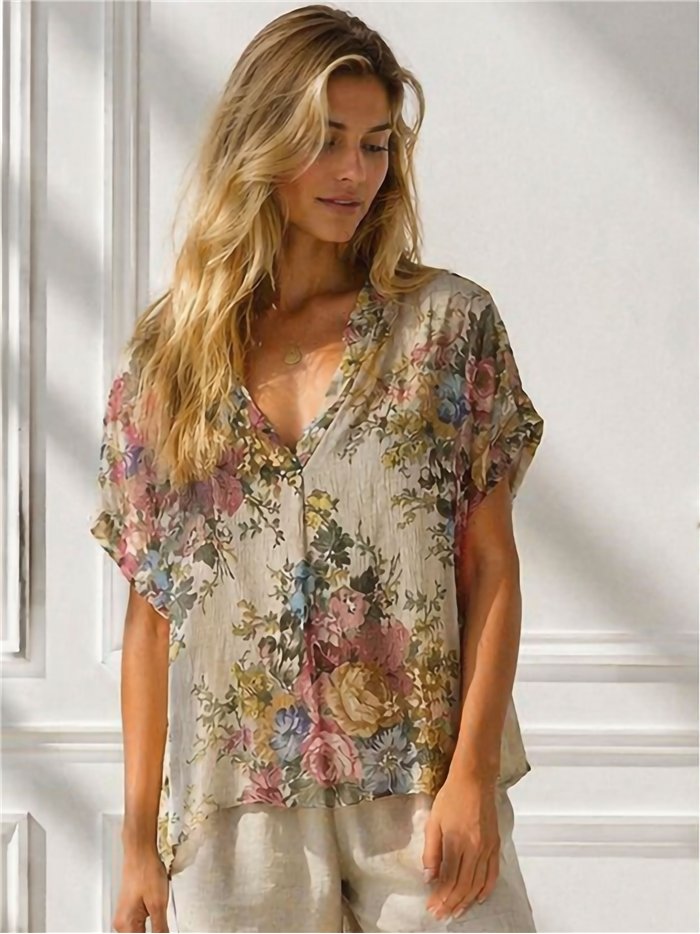 Floral blouse