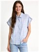 Camisa algodón rayas