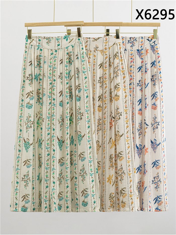 Pantalón palazzo estampado