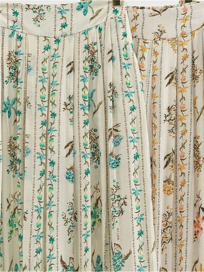 Pantalón palazzo estampado