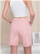 Bermuda jeans rosa