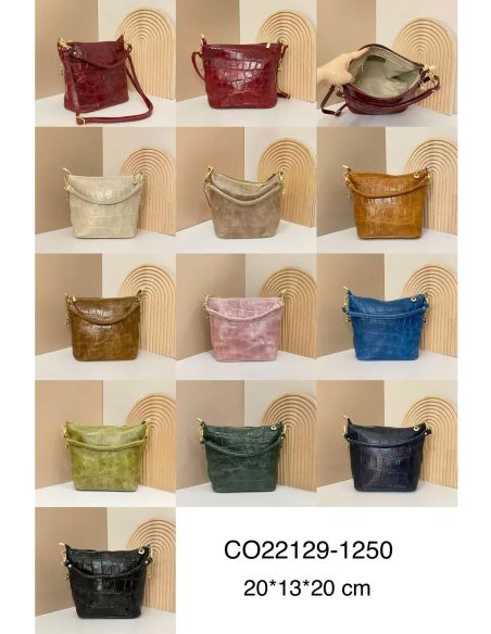 Bolso bandolera piel coco - AB-CO22129