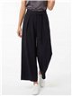 Pantalón wide leg con lazada