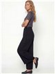 Pantalón wide leg con lazada