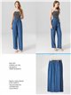 Pantalón denim fluido