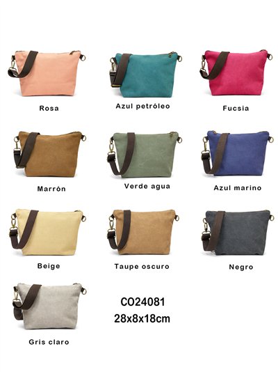 Bolsa de ombro de lona 2