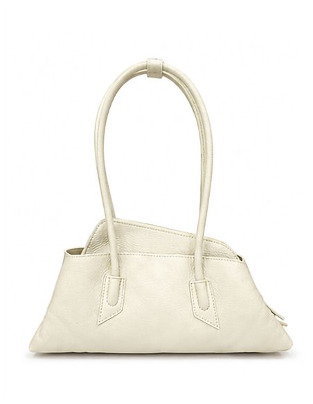 Bolsa de ombro longa em couro