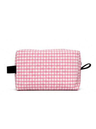 Neceser de tela vichy 2