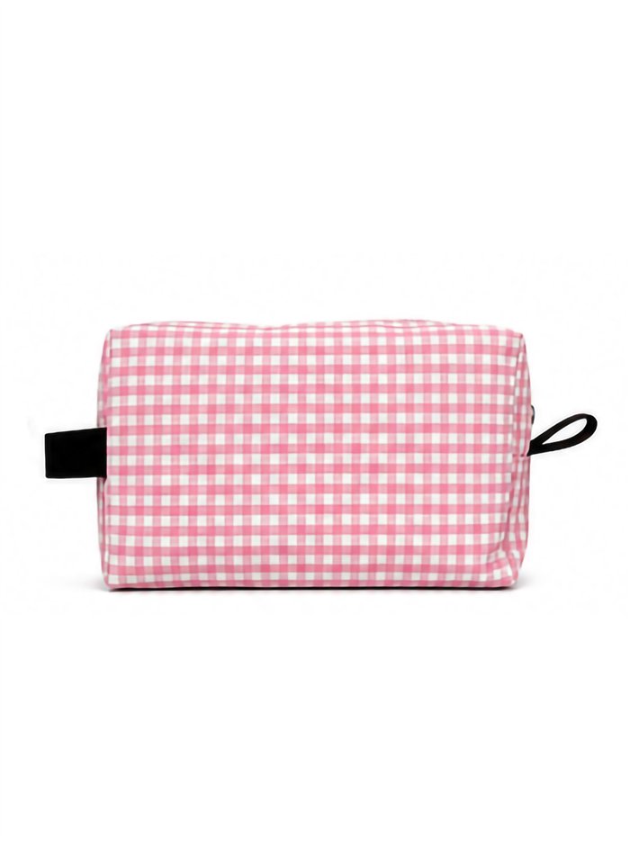 Neceser de tela vichy