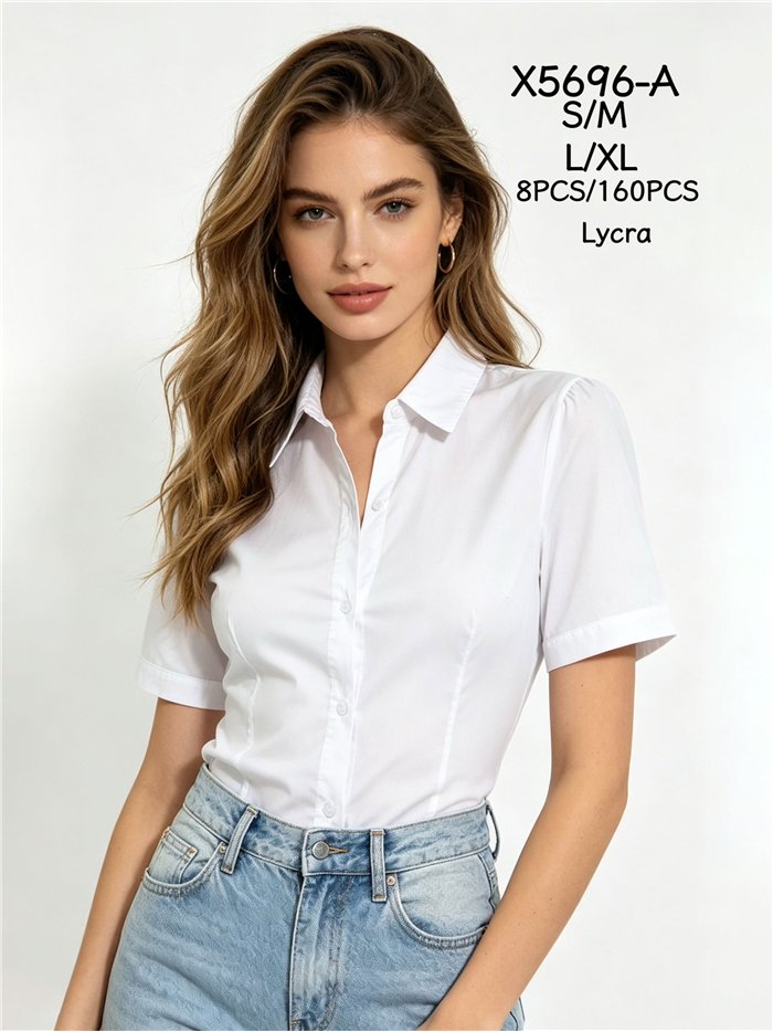 Essential short sleeve stretch shirt