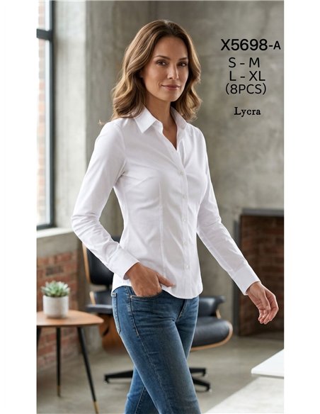 Essential long sleeve stretch shirt