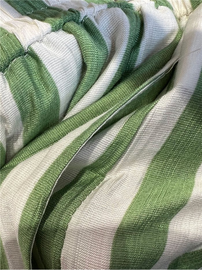 Pantalón palazzo rayas cordón