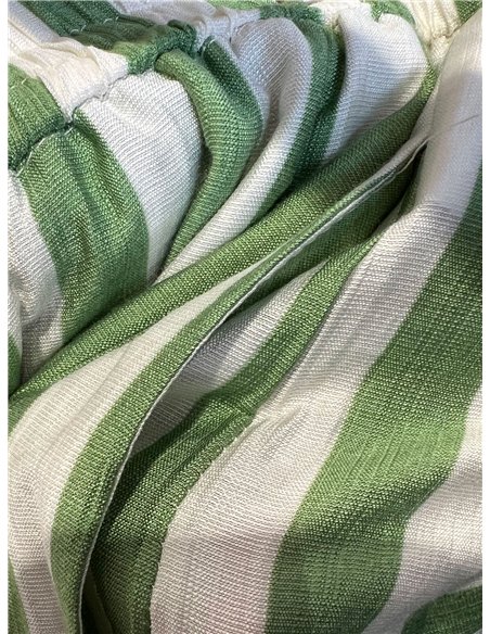 Pantalón palazzo rayas cordón