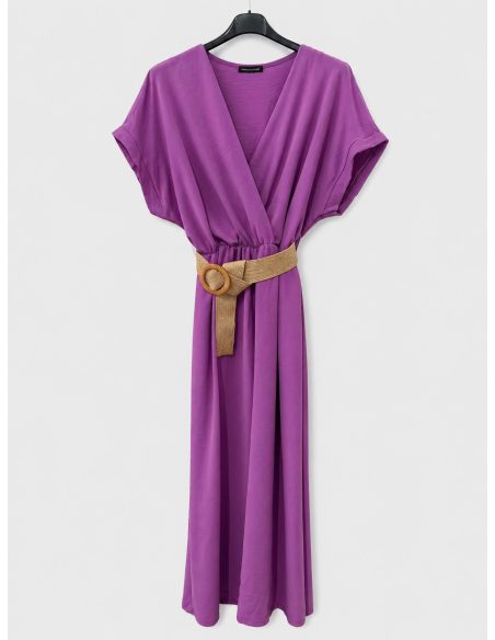 Einfacher Jumpsuit mit Gürtel | ZD-2577-LISO